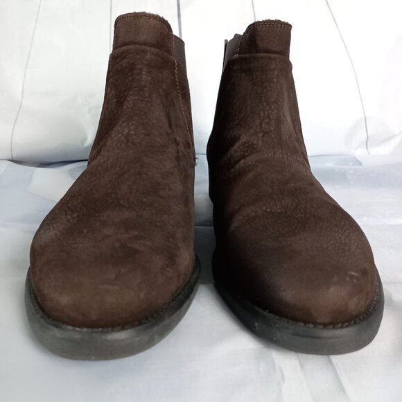 Zara Man Leather Chelsea Boots Brown Size 43/10 Men’s Shoes Retail $100 - Picture 3 of 10